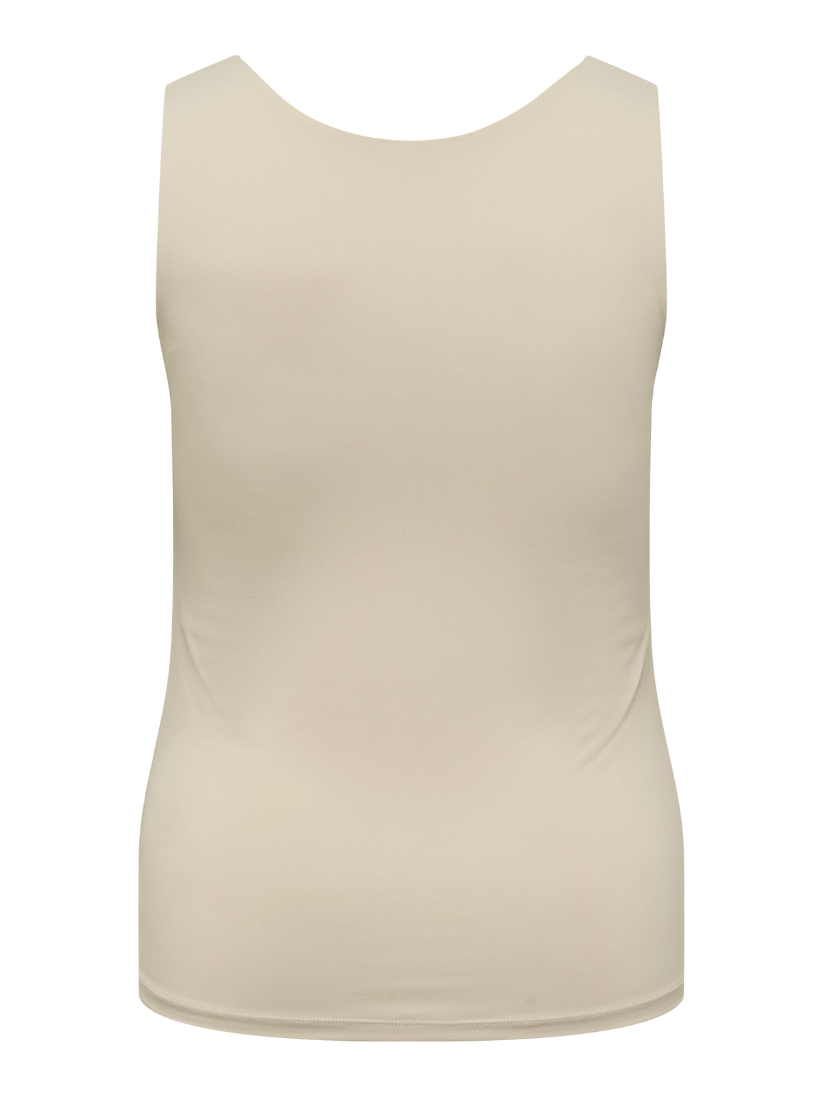 Only Carmakoma Rea Vest Top in Beige