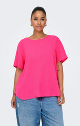 Only Carmakoma Vica Blouse in Pink