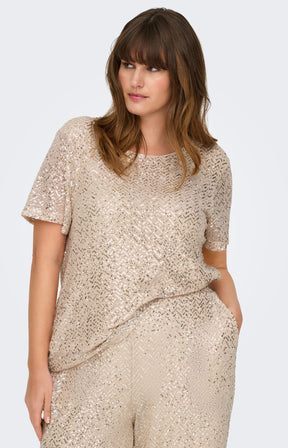 Only Carmakoma Viviana Top in Gold