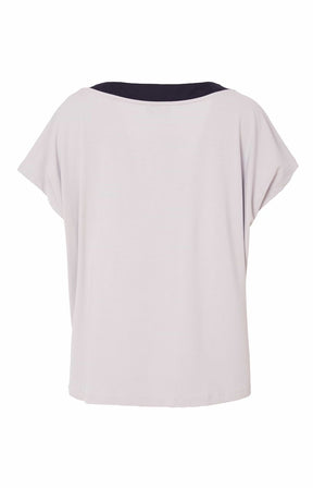 Ora Grey/Black Top