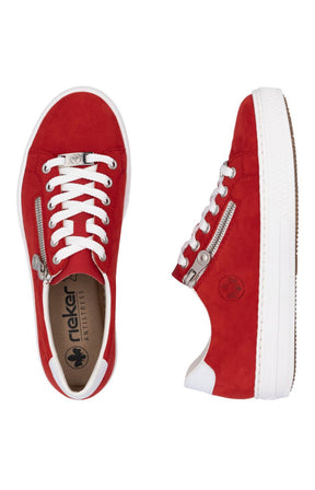 Rieker Trainer in Red