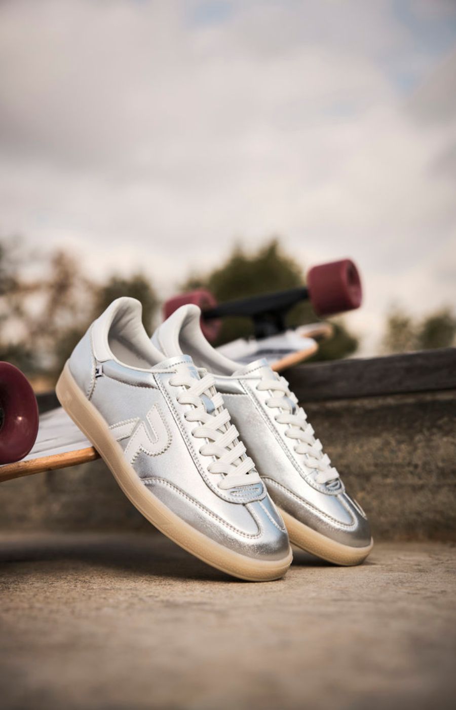 Rieker Trainer in Silver