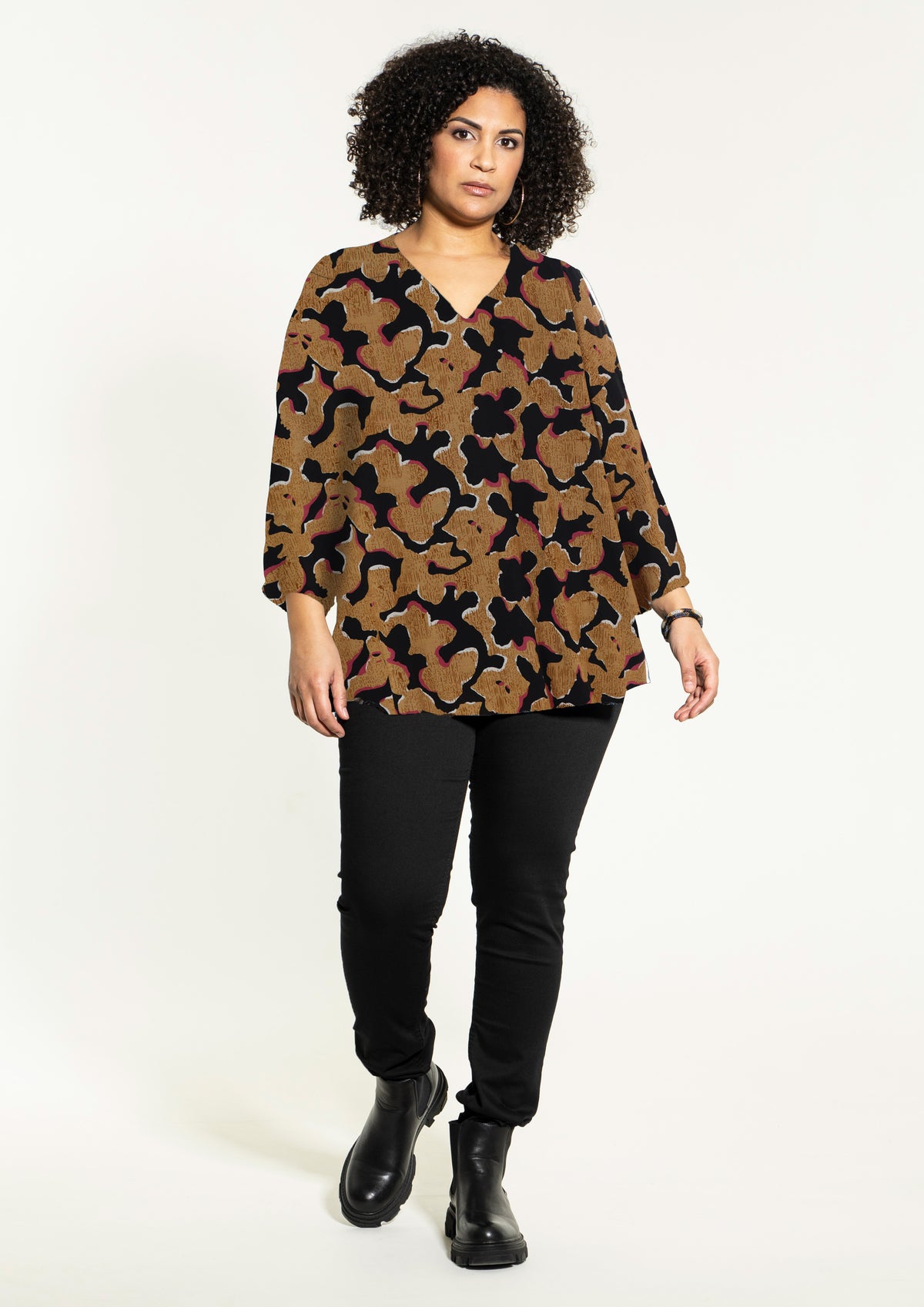 Studio Emmy Blouse Abstract Print