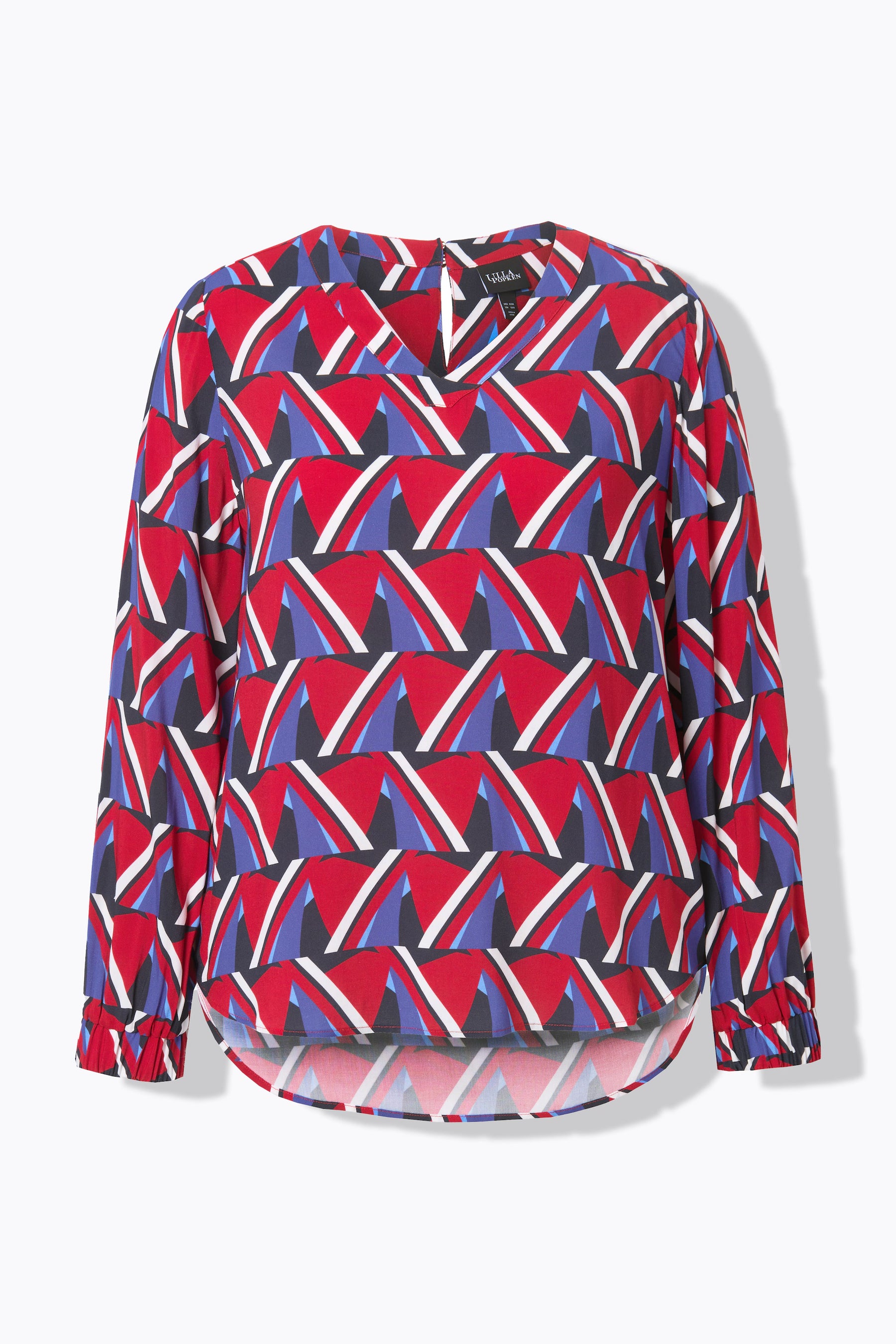 Ulla Popken Geo Print Blouse