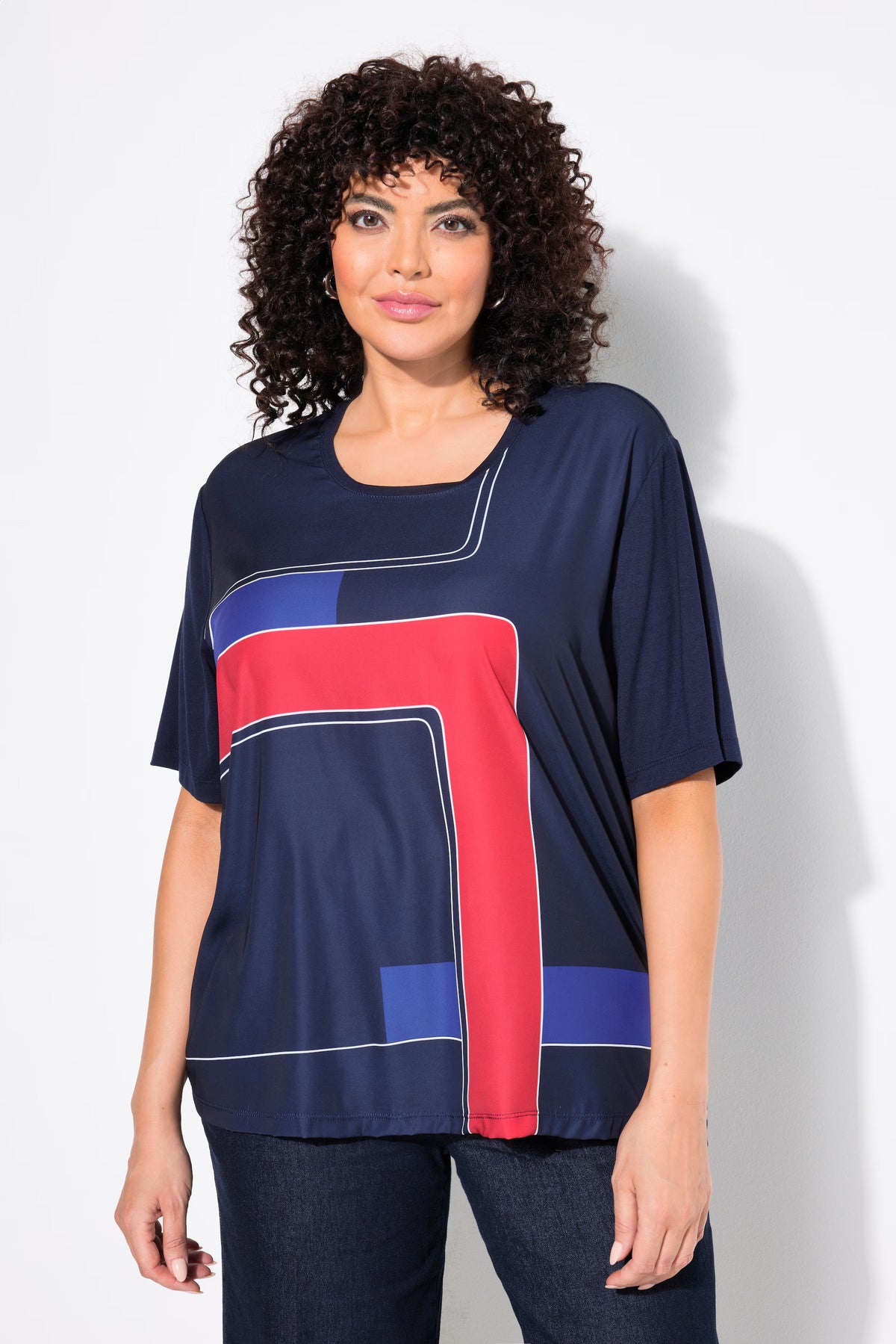 Ulla Popken Navy Shirt