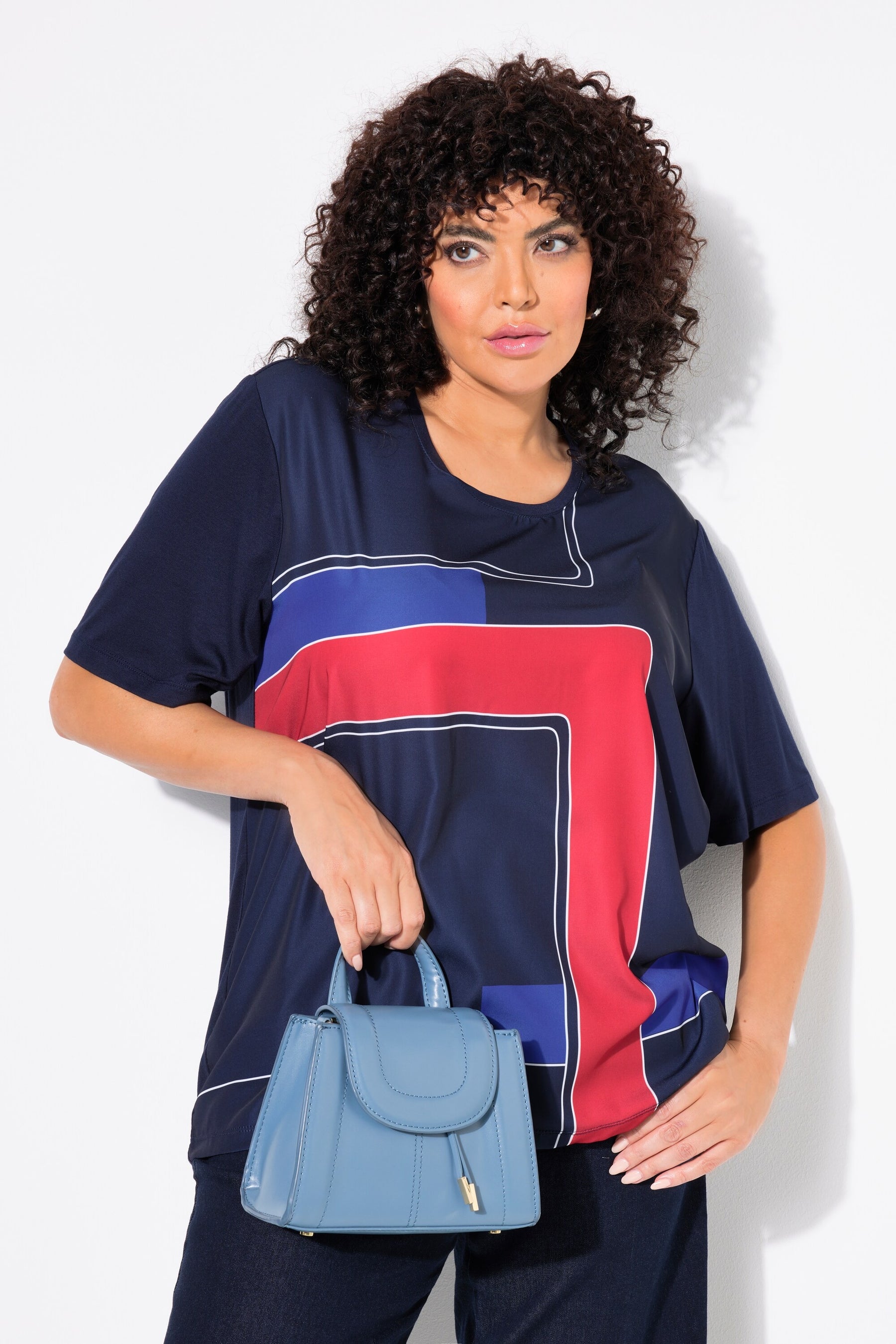 Ulla Popken Navy Shirt 