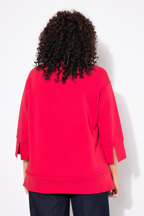 Ulla Popken Sweatshirt in Red