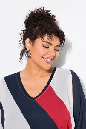 Ulla Popken Wave Print Tunic