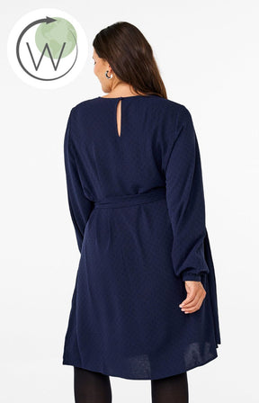 Zizzi Filukka Dress in Navy