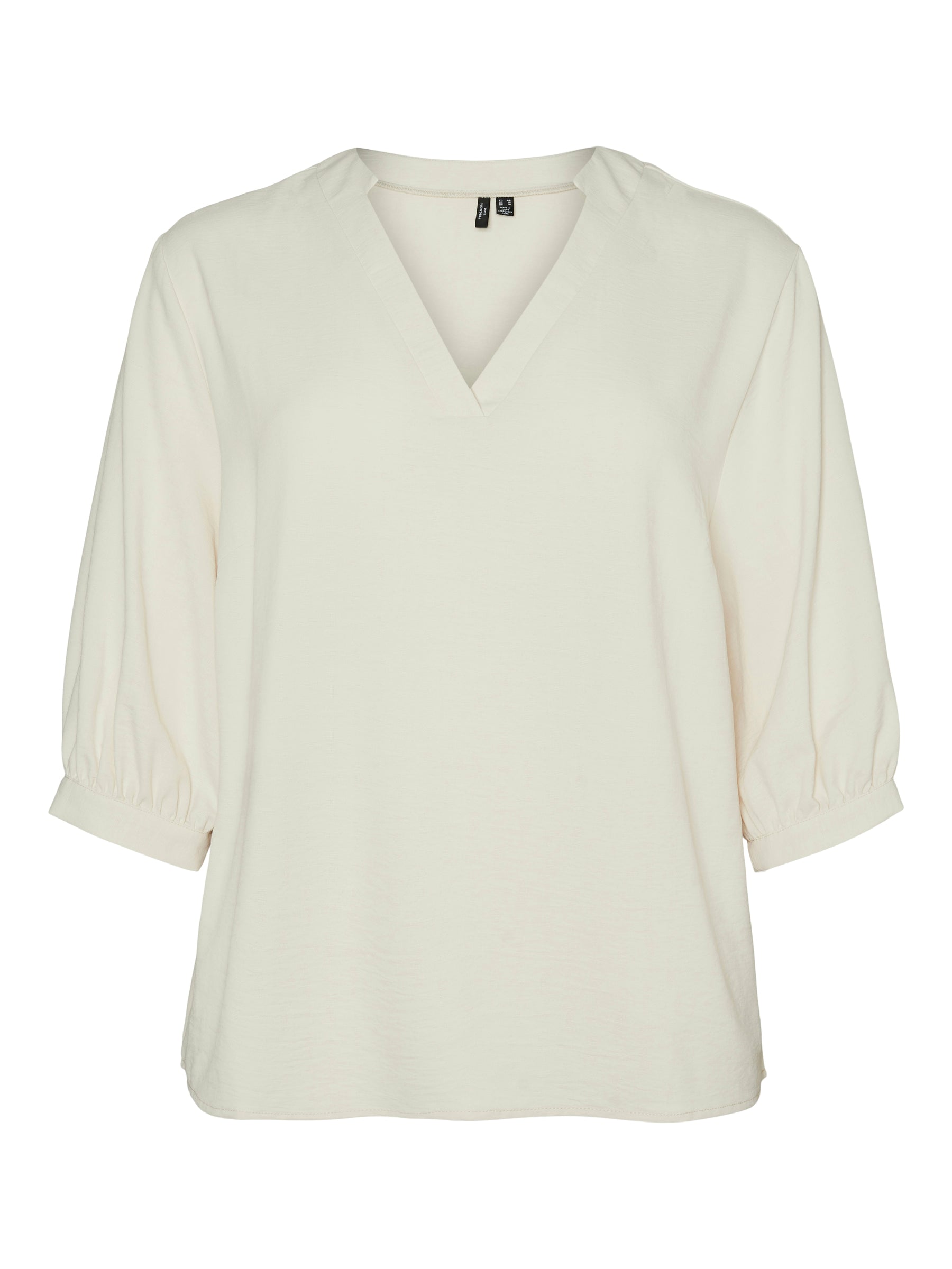 Vero Moda Curve Mye Blouse in Cream