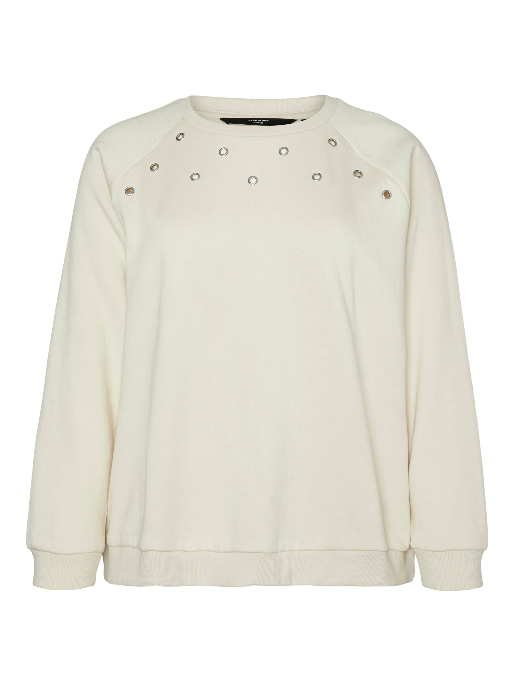 Vero Moda Curve Ciro Jumper in Cream