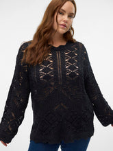 Vero Moda Curve Kenia Crochet Jumper