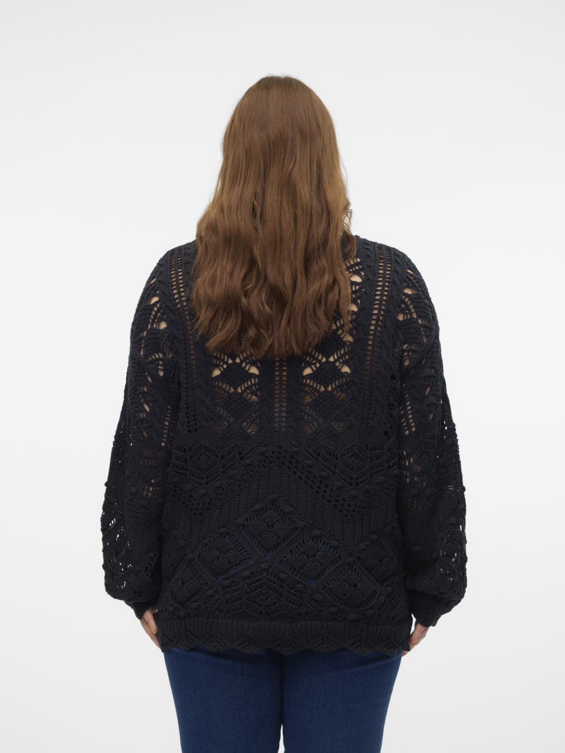 Vero Moda Curve Kenia Crochet Jumper