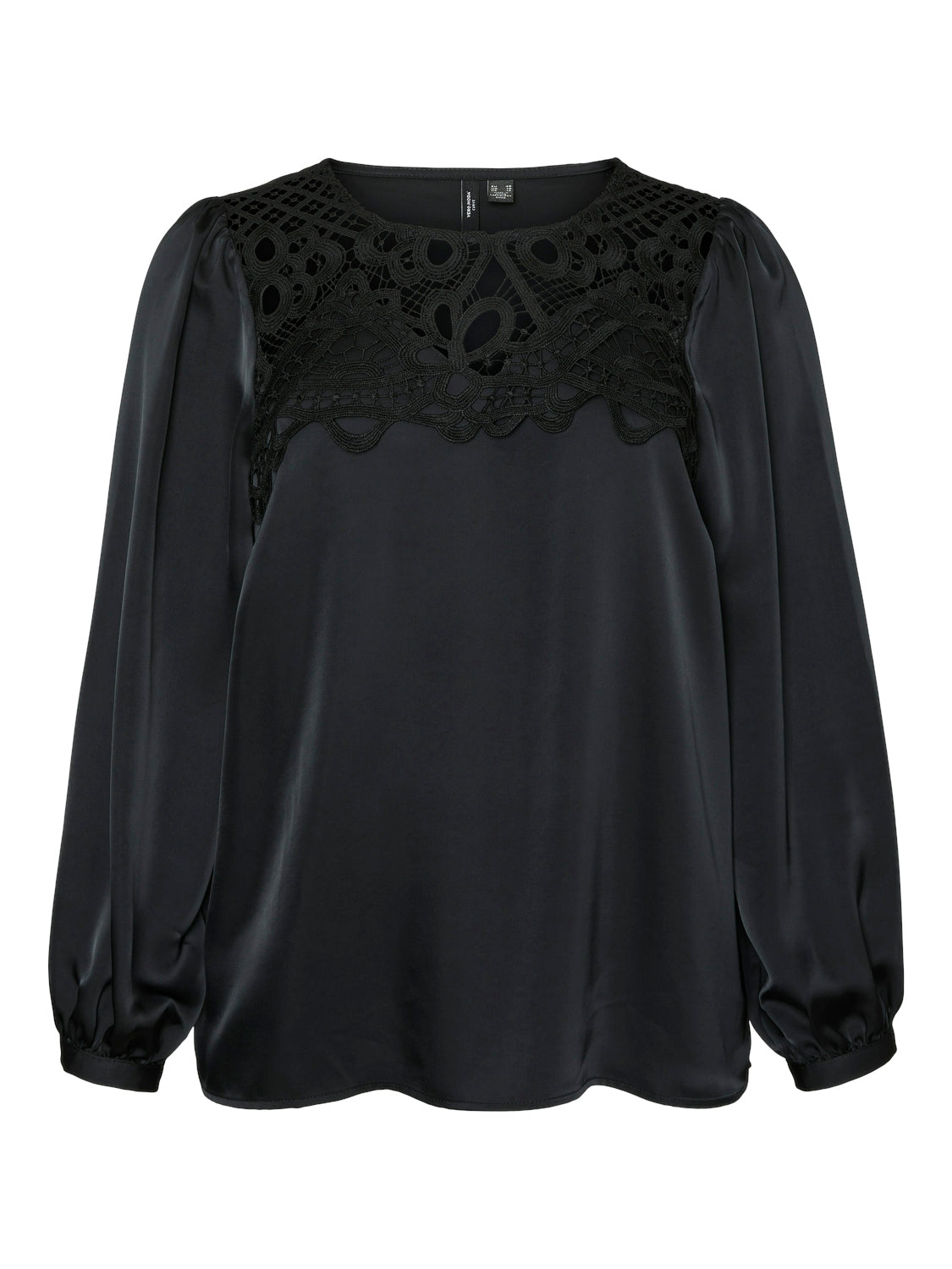 Vero Moda Curve Omaha Blouse in Black