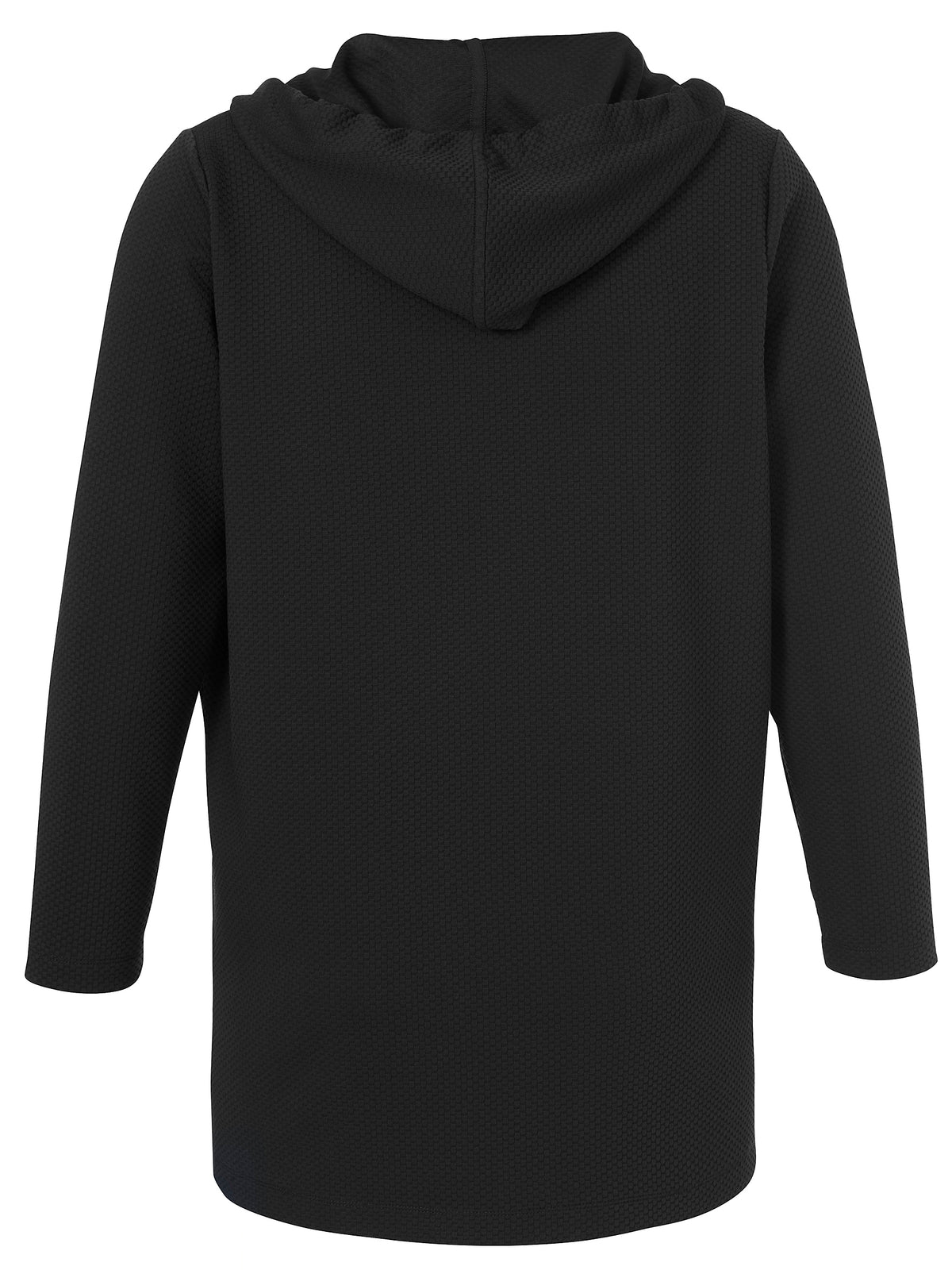 Via Appia Due Hooded Cardigan in Black