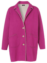 Via Appia Due Pink Button Up Jacket