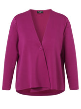 Via Appia Due Button Jacket in Pink