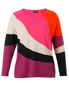 Via Appia Due Wave Knit Jumper