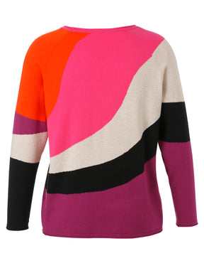 Via Appia Due Wave Knit Jumper