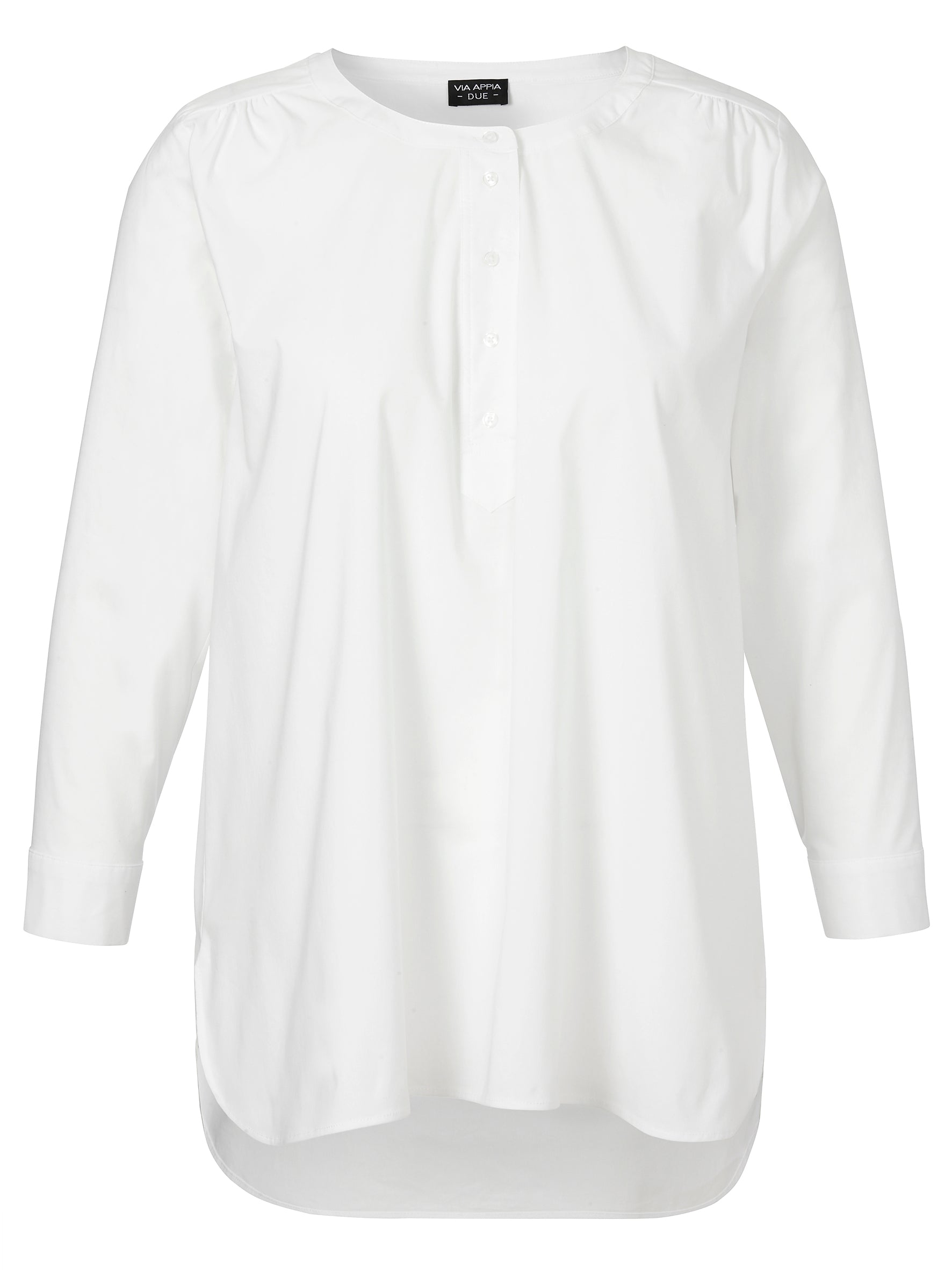 Via Appia Due White Blouse