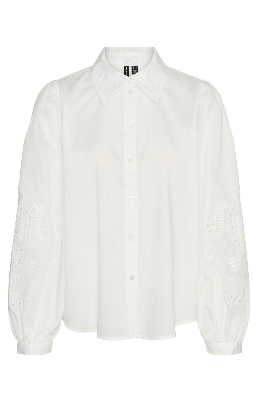 Vero Moda Curve Kava Shirt in White