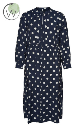 Vero Moda Curve Kaya Dress in Navy