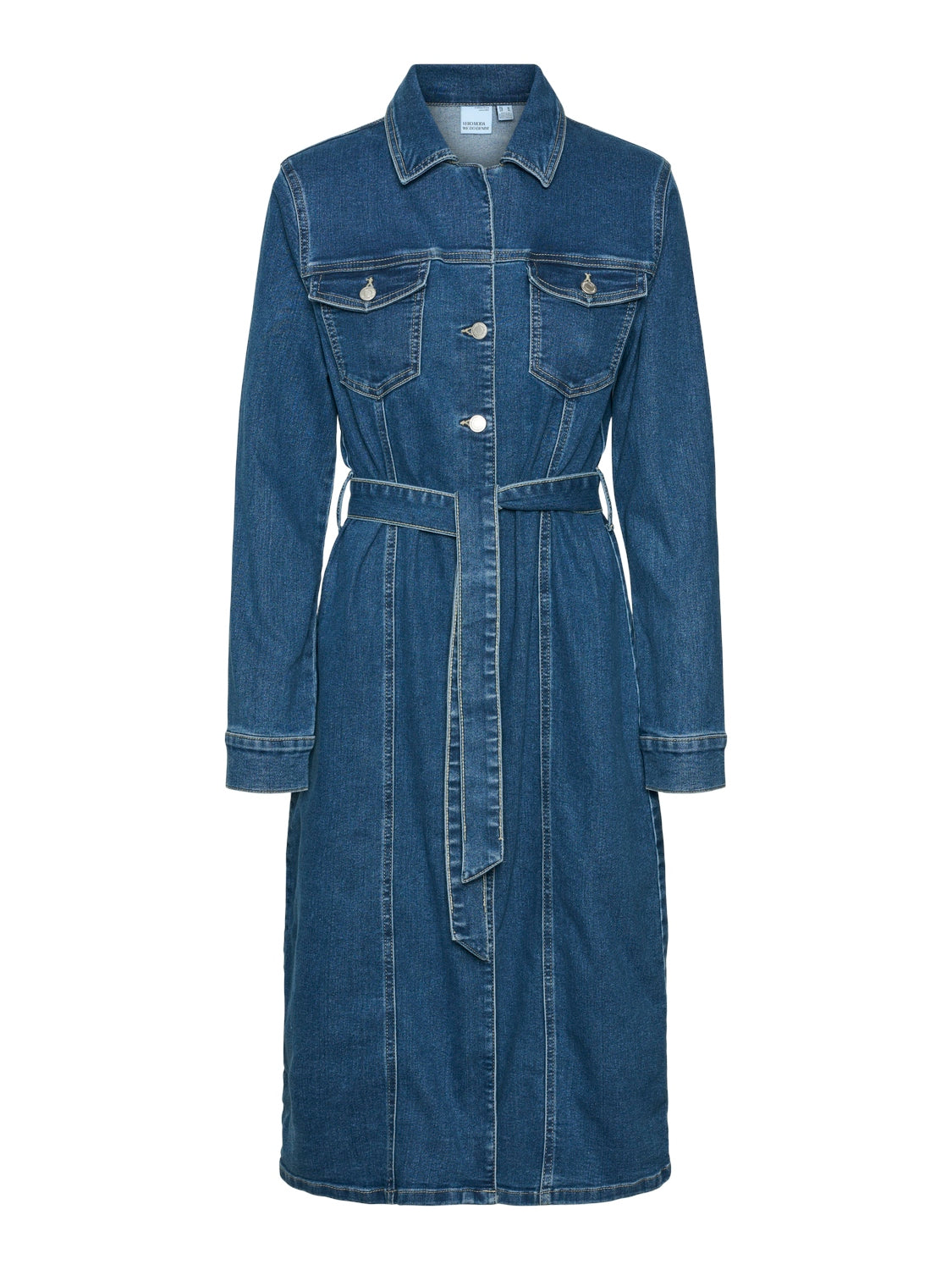 Vero Moda Curve Telly Denim Dress