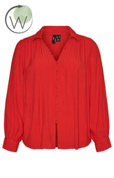 Vero Moda Curve Violet Shirt in Red