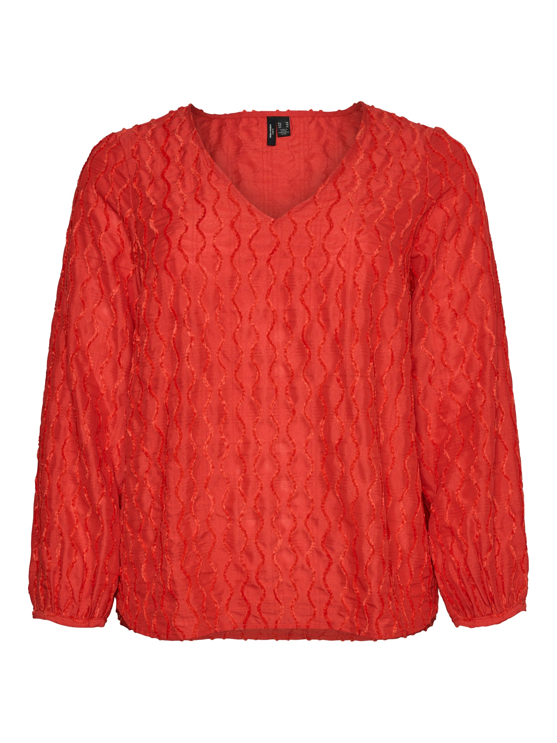 Vero Moda Curve Vistina Top in Red