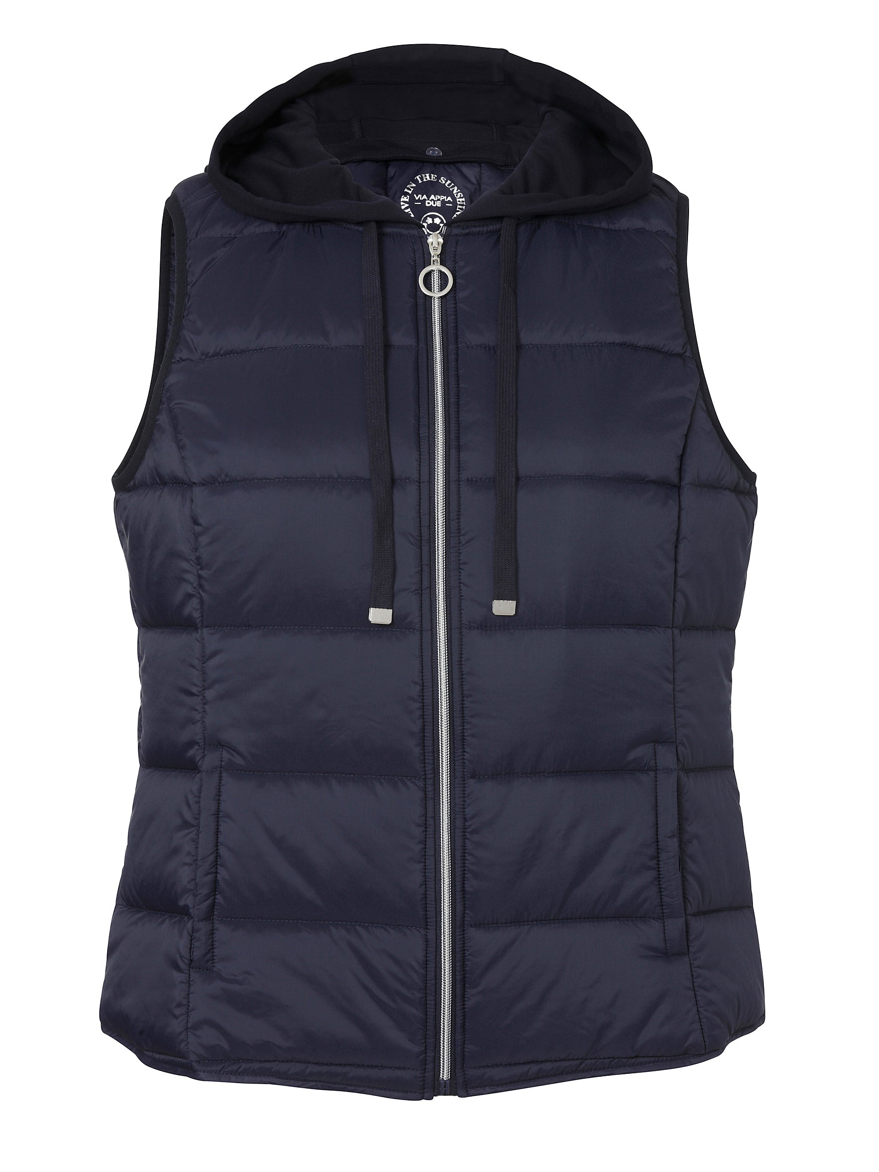 Via Appia Due Navy Gilet