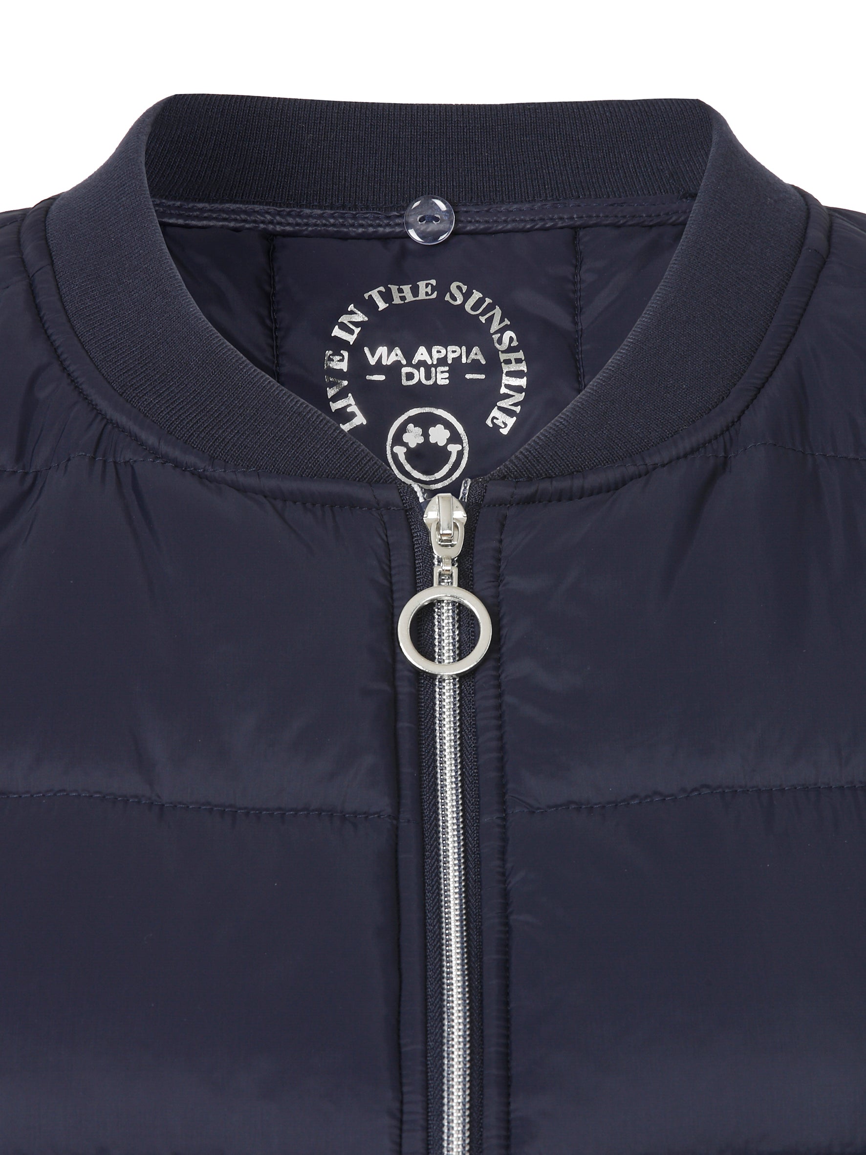 Via Appia Due Navy Gilet