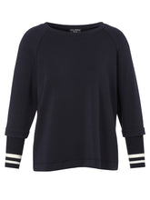 Via Appia Due Sweater in Navy