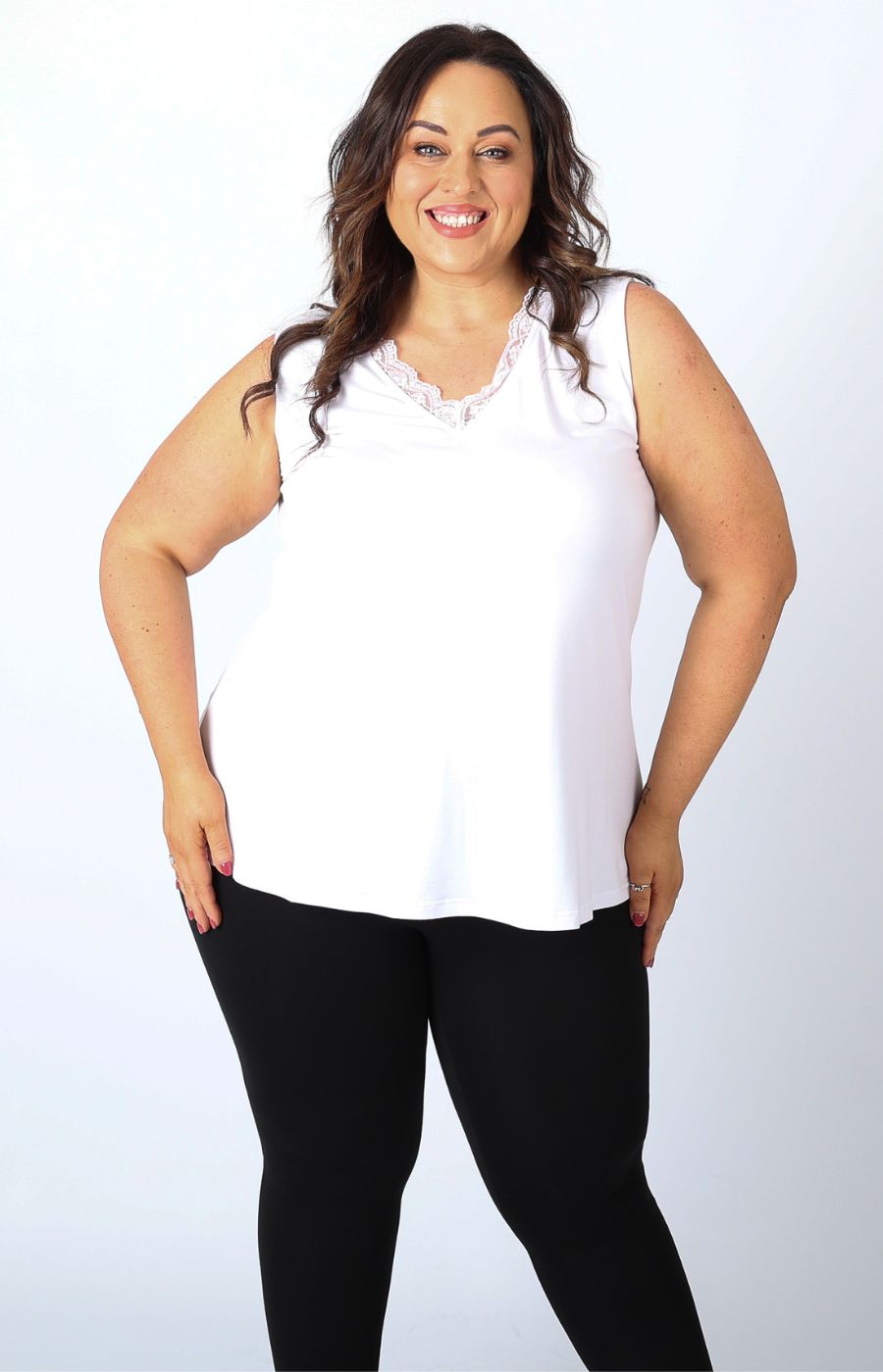 Lace vest deals plus size