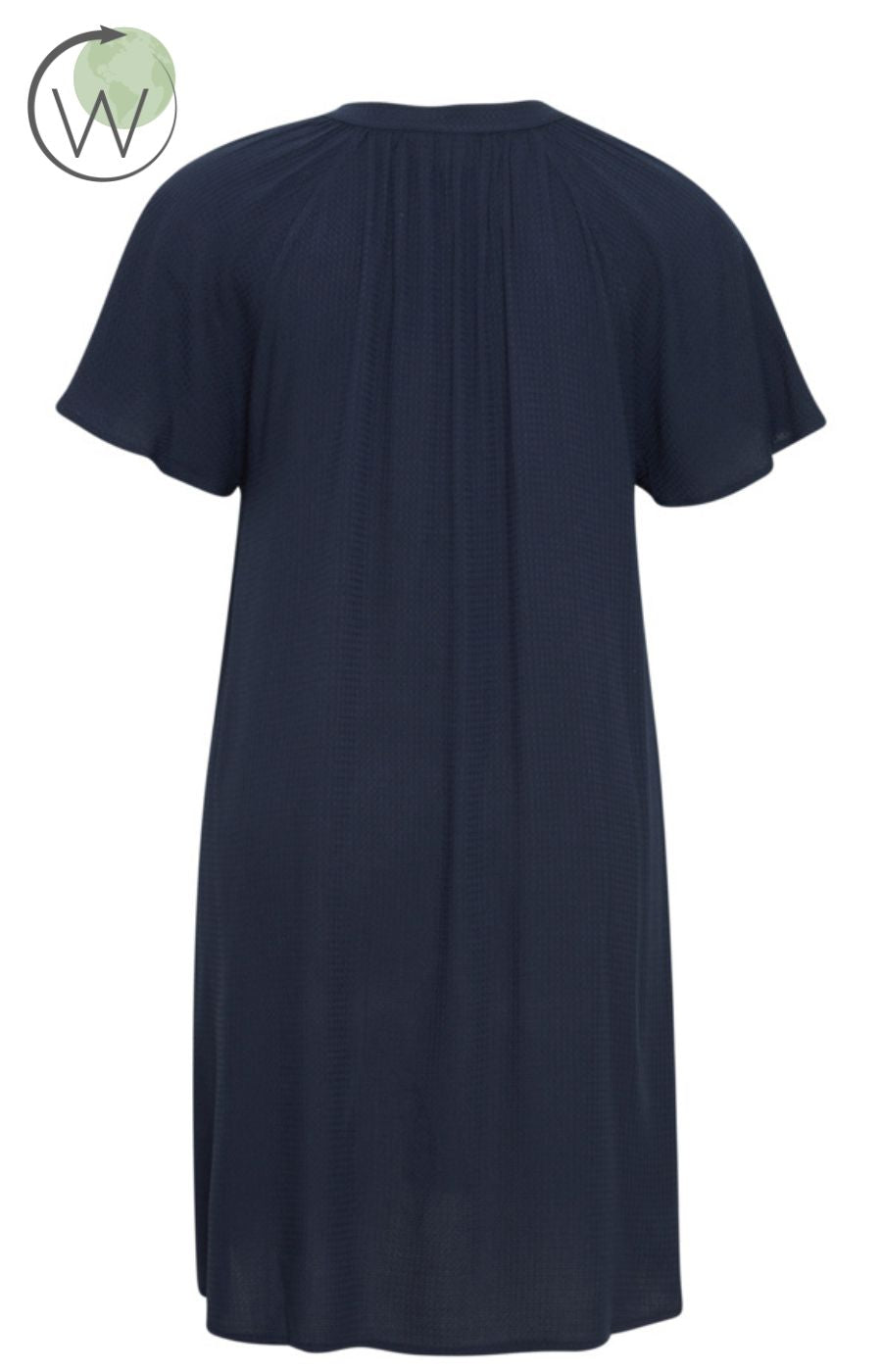 Simple Wish Oline Dress in Navy