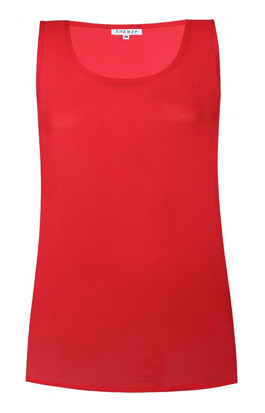 Zhenzi Georgia Vest Top in Red