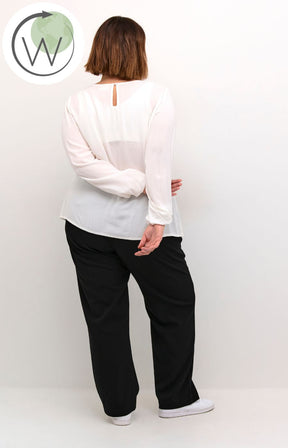 Kaffe Curve Elina Blouse in White