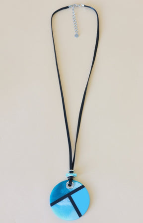 Tia Necklace in Blue