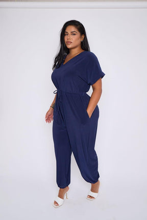 Jenna Jumpsuit in Navy