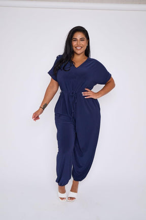 Jenna Jumpsuit in Navy