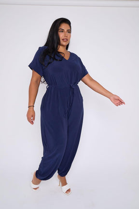 Jenna Jumpsuit in Navy