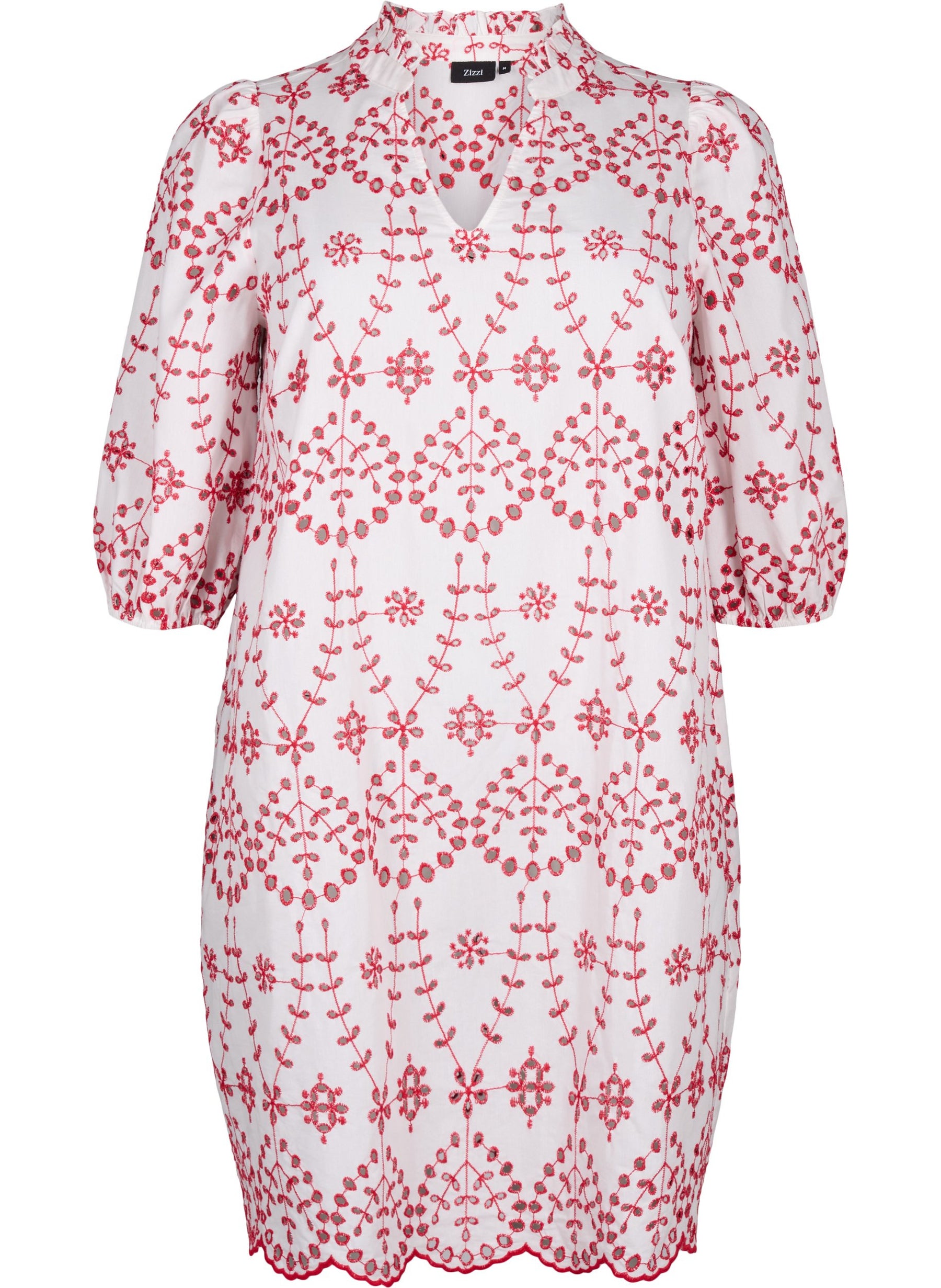 Zizzi Viola Embroidered Dress