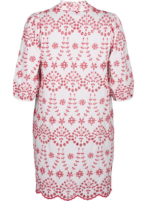 Zizzi Viola Embroidered Dress