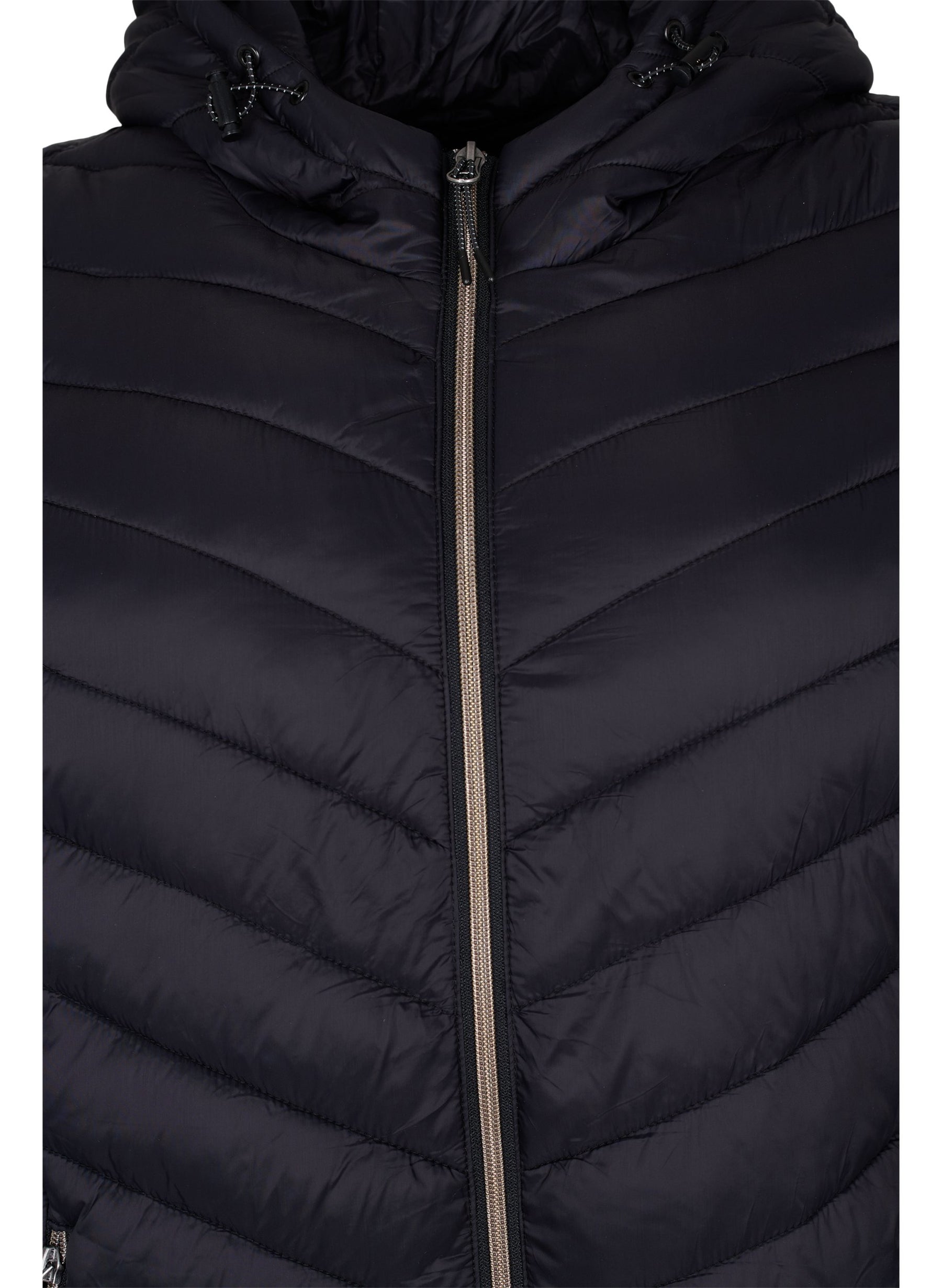 Zizzi Sally Lightweight Jacket in Black