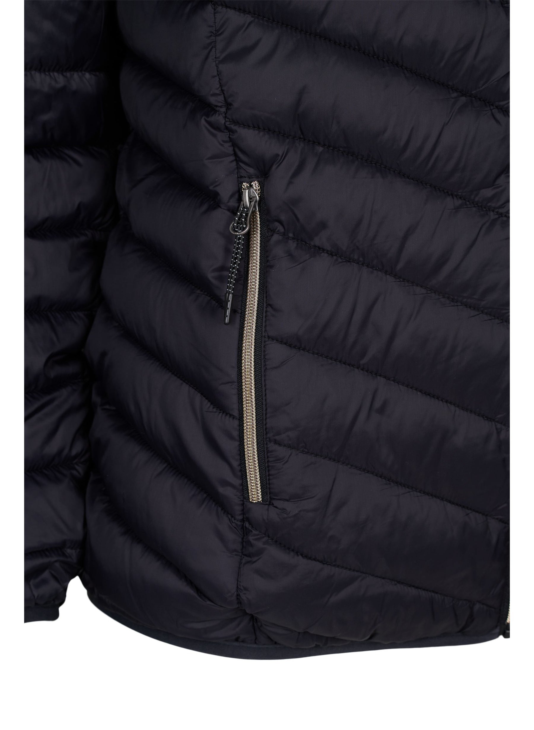 Zizzi Sally Lightweight Jacket in Black