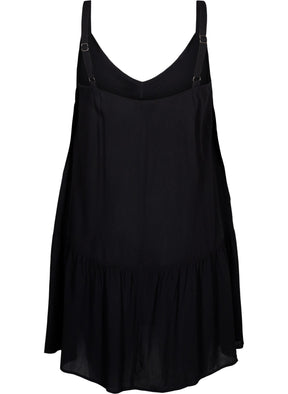 Zizzi Rose Dress in Black