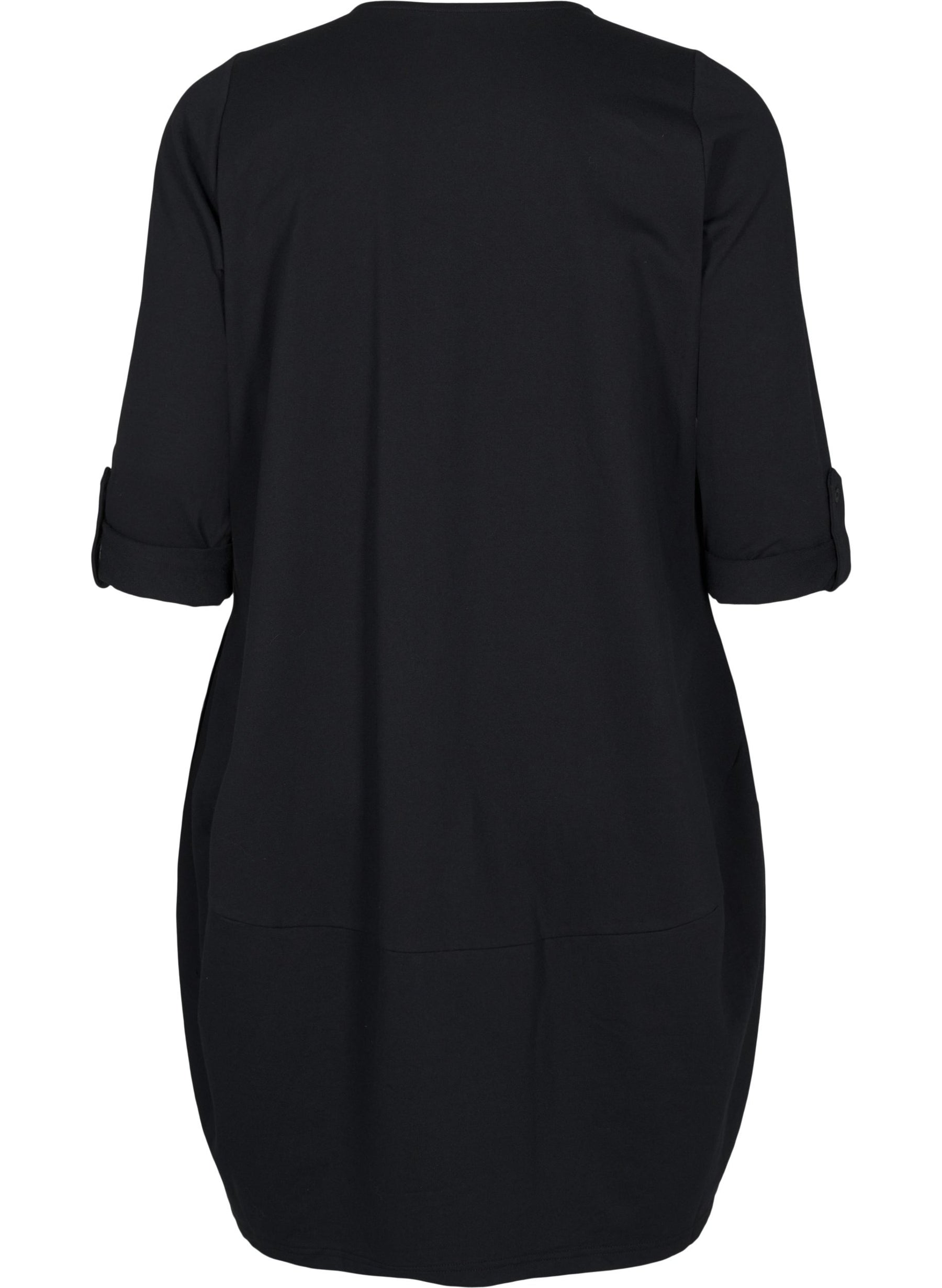 Zizzi Anita Dress in Black