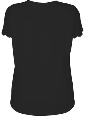 Zizzi Brynn T-Shirt in Black