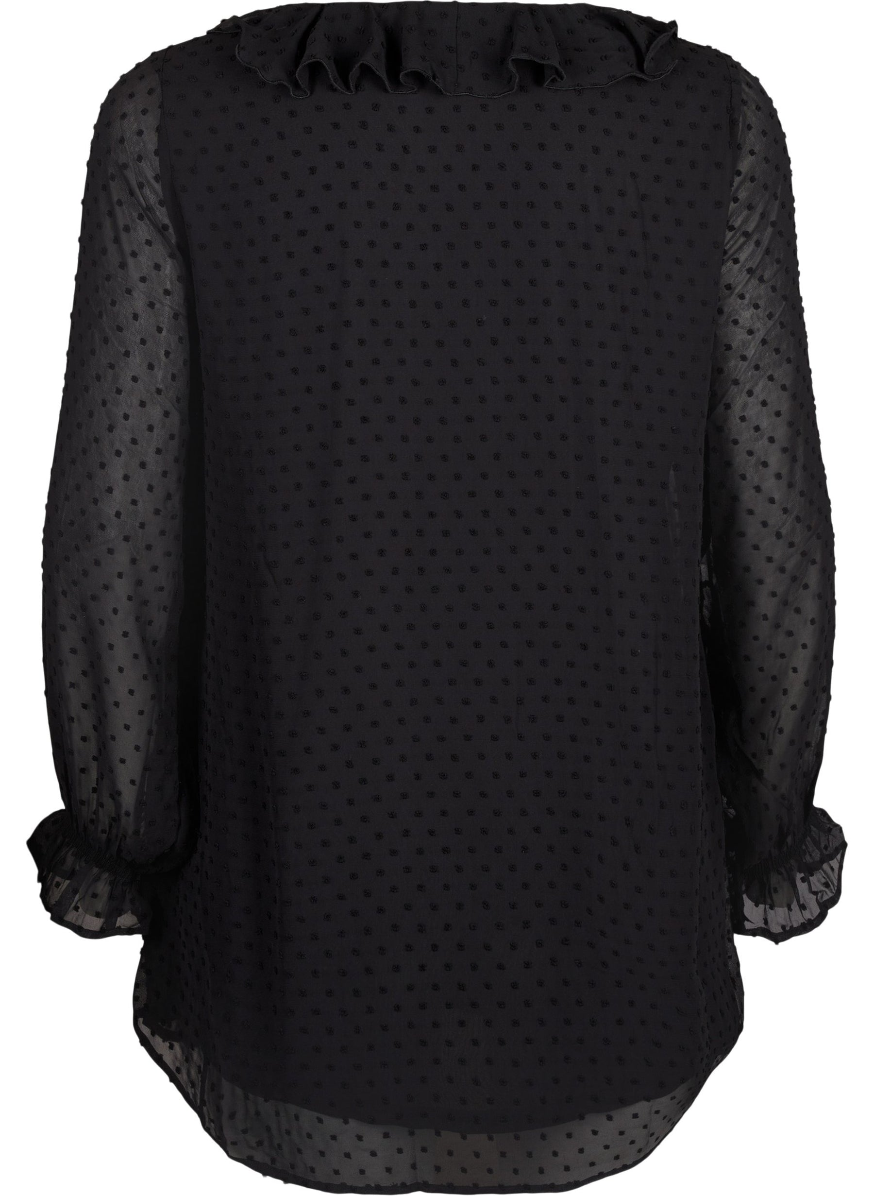 Zizzi Silvia Tunic in Black