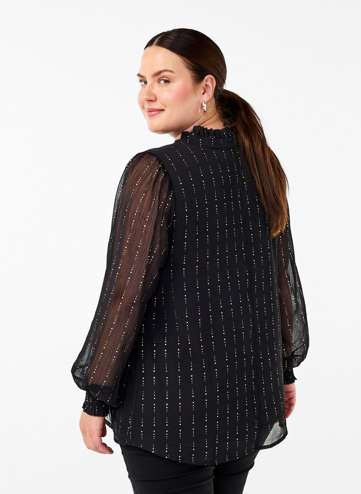 Zizzi Maura Blouse in Black