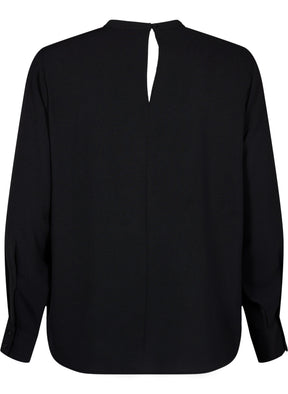 Zizzi Kamma Blouse in Black